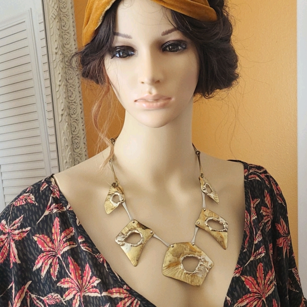 Vintage Abstract Necklace